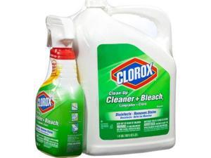 Clorox Clean-Up Cleaner + Bleach Value Pack - 212 Fluid Ounce Clorox Clean-Up Cleaner + Bleach Value Pack - 212 Fluid Ounce