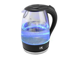 Kalorik Glass Water Kettle with Blue LED lights Kalorik Glass Water Kettle with Blue LED lights