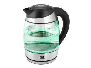 Kalorik Glass Digital Water Kettle with Color Changing LED lights Kalorik Glass Digital Water Kettle with Color Changing LED lights