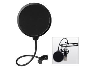 Flexible Studio Microphone Mic Wind Screen Pop Filter Mask Shied Black Flexible Studio Microphone Mic Wind Screen Pop Filter Mask Shied Black