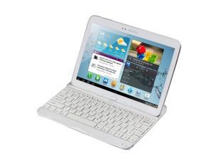 Samsung Galaxy Tab 3 10.1 Keyboard Case - Ultra Thin Wireless Bluetooth Aluminum Keyboard Case Cover Stand For Samsung Galaxy Tab 3 10.1" P5200 P5210 White Samsung Galaxy Tab 3 10.1 Keyboard Case - Ultra Thin Wireless Bluetooth Aluminum Keyboard Case Cover Stand For Samsung Galaxy Tab 3 10.1" P5200 P5210 White