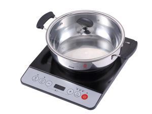 New Midea 1500W Induction cooktop cooker with stainless steel pot Table Hotpot New Midea 1500W Induction cooktop cooker with stainless steel pot Table Hotpot