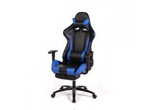 BestMassage RC1 Gaming Chair High-Back Computer Ergonomic Design Racing Chair - Blue BestMassage RC1 Gaming Chair High-Back Computer Ergonomic Design Racing Chair - Blue