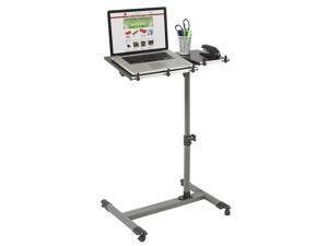 Rolling Laptop Table Desk (Black) Rolling Laptop Table Desk (Black)