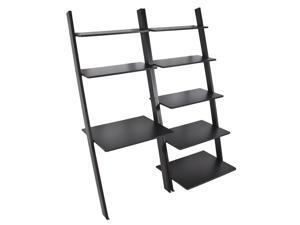 Best Choice Products Leaning Shelf Bookcase With Computer Desk Office Furniture Home Desk Wood Best Choice Products Leaning Shelf Bookcase With Computer Desk Office Furniture Home Desk Wood