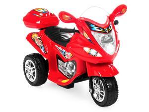 Best Choice Products 6V Kids Battery Powered 3-Wheel Motorcycle Ride On Toy w/ LED Lights, Music, Horn, Storage - Red Best Choice Products 6V Kids Battery Powered 3-Wheel Motorcycle Ride On Toy w/ LED Lights, Music, Horn, Storage - Red