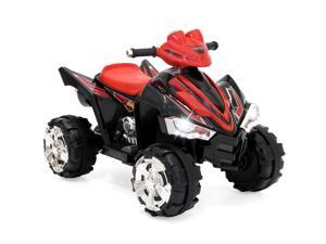 Best Choice Products 12V Kids Battery Powered Electric 4-Wheeler Quad ATV Ride-On Toy w/ 2 Speeds, LED Lights - Red Best Choice Products 12V Kids Battery Powered Electric 4-Wheeler Quad ATV Ride-On Toy w/ 2 Speeds, LED Lights - Red