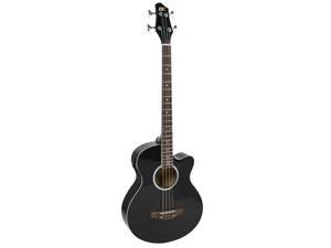Best Choice Products 22-Fret Full Size Acoustic Electric Bass Guitar w/ 4-Band Equalizer, Adjustable Truss Rod - Black Best Choice Products 22-Fret Full Size Acoustic Electric Bass Guitar w/ 4-Band Equalizer, Adjustable Truss Rod - Black
