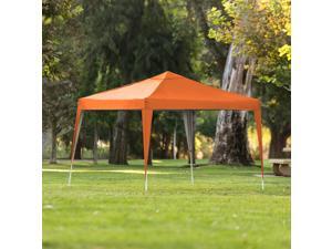 Best Choice Products Outdoor Portable Adjustable Instant Pop Up Gazebo Canopy Tent w/ Carrying Bag, 10x10ft - Orange Best Choice Products Outdoor Portable Adjustable Instant Pop Up Gazebo Canopy Tent w/ Carrying Bag, 10x10ft - Orange