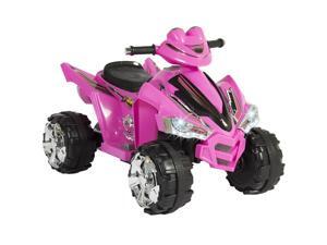 Best Choice Products 12V Kids Battery Powered Electric 4-Wheeler Quad ATV Ride-On Toy w/ 2 Speeds, LED Lights - Pink Best Choice Products 12V Kids Battery Powered Electric 4-Wheeler Quad ATV Ride-On Toy w/ 2 Speeds, LED Lights - Pink