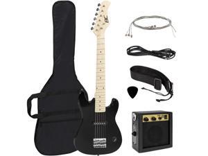Best Choice Products 30in Kids Electric Guitar Beginner Starter Kit w/ 5W Amplifier, Strap, Case, Strings, Picks - Black Best Choice Products 30in Kids Electric Guitar Beginner Starter Kit w/ 5W Amplifier, Strap, Case, Strings, Picks - Black