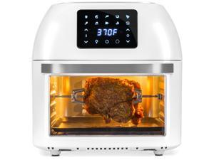 Best Choice Products 16.9qt 1800W 10-in-1 Family Size Air Fryer Countertop Oven, Rotisserie, Toaster, Dehydrator - White Best Choice Products 16.9qt 1800W 10-in-1 Family Size Air Fryer Countertop Oven, Rotisserie, Toaster, Dehydrator - White