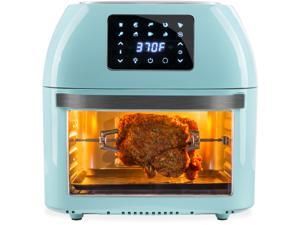 Best Choice Products 16.9qt 1800W 10-in-1 Family Size Air Fryer Countertop Oven, Rotisserie, Toaster, Dehydrator - Blue Best Choice Products 16.9qt 1800W 10-in-1 Family Size Air Fryer Countertop Oven, Rotisserie, Toaster, Dehydrator - Blue