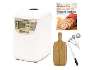 Zojirushi BB-HAC10 Home Bakery Mini Breadmaker Bundle with Cutting Board & Knife Zojirushi BB-HAC10 Home Bakery Mini Breadmaker Bundle with Cutting Board & Knife