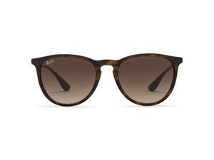 Ray-Ban Erika Classic Sunglasses 54mm Tortoise Brown and Gunmetal Gray Frame Ray-Ban Erika Classic Sunglasses 54mm Tortoise Brown and Gunmetal Gray Frame
