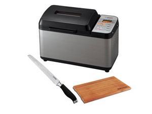 Zojirushi BB-PAC20 Home Bakery Virtuoso Breadmaker + Soft Grip Bread Knife, 7" + Accessory Kit Zojirushi BB-PAC20 Home Bakery Virtuoso Breadmaker + Soft Grip Bread Knife, 7" + Accessory Kit