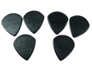 Dunlop 471P3S Max-Grip Jazz III, Black Stiffo, 6 Picks Dunlop 471P3S Max-Grip Jazz III, Black Stiffo, 6 Picks