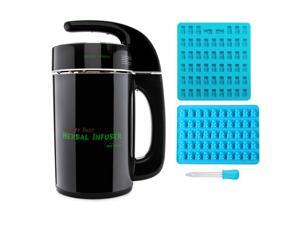 Mighty Fast Herbal Infuser and 2 Gummy Bear Molds (53/50 Cavity) with Dropper Mighty Fast Herbal Infuser and 2 Gummy Bear Molds (53/50 Cavity) with Dropper