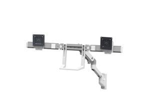 Ergotron HX Dual Monitor Wall Mount Arm - Mounting kit (handle, articulating arm, wall mount, 2 pivots, mounting hardwar Ergotron HX Dual Monitor Wall Mount Arm - Mounting kit (handle, articulating arm, wall mount, 2 pivots, mounting hardwar