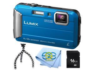 Panasonic Lumix DMC-TS30 Tough Digital Camera with rugged gripster tripod, 16GB SD memory card and exclusive SSE cleaning cloth Panasonic Lumix DMC-TS30 Tough Digital Camera with rugged gripster tripod, 16GB SD memory card and exclusive SSE cleaning cloth