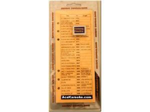 EnterTech MagicSing Karaoke Song Chip #10 - Contemporary Country EnterTech MagicSing Karaoke Song Chip #10 - Contemporary Country
