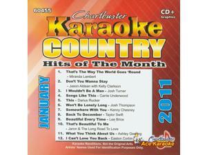 Chartbuster Karaoke CDG CB60455 - Country Hits of the Month January 2011 Chartbuster Karaoke CDG CB60455 - Country Hits of the Month January 2011