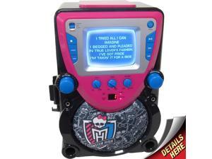 Sakar Monster High CD/CDG Karaoke All-In-One Machine (Black/Pink) Sakar Monster High CD/CDG Karaoke All-In-One Machine (Black/Pink)