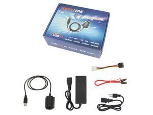 USB to IDE ATA SATA ATAPI Hard Drive Disk HDD 2.5" 3.5" Cable Connector Adapter USB to IDE ATA SATA ATAPI Hard Drive Disk HDD 2.5" 3.5" Cable Connector Adapter