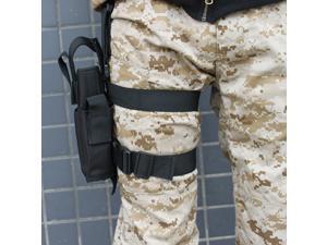 Tactical Army Black Pistol/ Gun Drop Leg Thigh Holster Tactical Army Black Pistol/ Gun Drop Leg Thigh Holster
