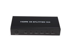 4 Port HDMI 1x4 1 HDMI to 4 HDMI Switch Switcher Splitter Selector - 1080P 4 Port HDMI 1x4 1 HDMI to 4 HDMI Switch Switcher Splitter Selector - 1080P