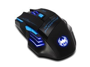 Professional LED Optical Wireless Gaming Mouse, 7 Buttons 2400 DPI /1600 DPI /1000 DPI /600 DPI 2.4Ghz Wireless Notebook PC Mouse Mice Professional LED Optical Wireless Gaming Mouse, 7 Buttons 2400 DPI /1600 DPI /1000 DPI /600 DPI 2.4Ghz Wireless Notebook PC Mouse Mice