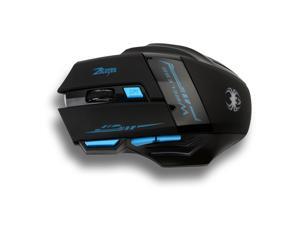 Professional Wireless Optical Blue LED Game Gaming Mouse Mice 2400 DPI /1600 DPI /1000 DPI /600 DPI 7 Buttons Professional Wireless Optical Blue LED Game Gaming Mouse Mice 2400 DPI /1600 DPI /1000 DPI /600 DPI 7 Buttons