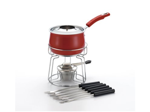 Rachael Ray 2-qt. Stainless Steel II Fondue Set, Red Rachael Ray 2-qt. Stainless Steel II Fondue Set, Red