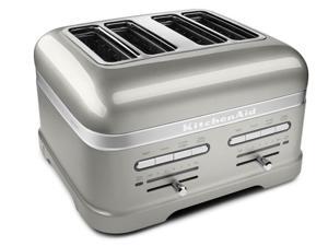 KitchenAid 4-slice Pro Line Toaster - Sugared Pearl Silver KitchenAid 4-slice Pro Line Toaster - Sugared Pearl Silver