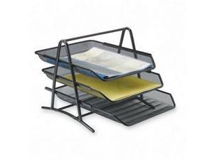 Desk Tray 3 Tier 10-3/4"x14-1/4"x11" BK Mesh Desk Tray 3 Tier 10-3/4"x14-1/4"x11" BK Mesh