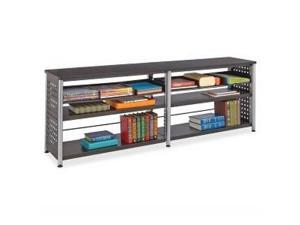 Scoot Bookcase Credenza 72"x15-1/2"x25" Black Scoot Bookcase Credenza 72"x15-1/2"x25" Black