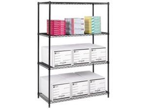 Safco 5294BL Industrial Wire Shelving Safco 5294BL Industrial Wire Shelving
