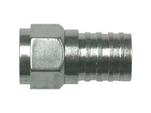 EAGLE ASPEN 500285 RG6 Zinc-Plated Connectors with O-Ring & Gel, 100 pk EAGLE ASPEN 500285 RG6 Zinc-Plated Connectors with O-Ring & Gel, 100 pk