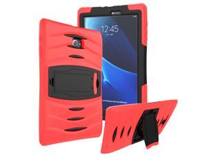 Red Heavy Duty Armor Hybrid Shock-Proof Kid-Proof Protection Case Cover for Samsung Galaxy Tab E 9.6 T560 Red Heavy Duty Armor Hybrid Shock-Proof Kid-Proof Protection Case Cover for Samsung Galaxy Tab E 9.6 T560