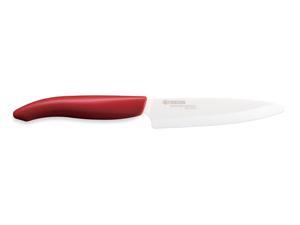 Kyocera Revolution Ceramic 4 1/2 Inch Utility Knife Red Kyocera Revolution Ceramic 4 1/2 Inch Utility Knife Red