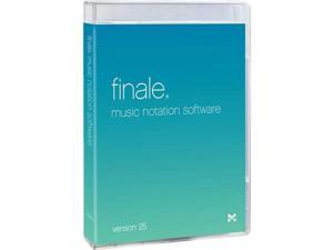 MakeMusic Finale 25 Music Notation Software Retail MakeMusic Finale 25 Music Notation Software Retail