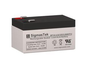 12V 3.5AH SLA Battery - Replaces Panasonic LCR12V3PF 12V 3.5AH SLA Battery - Replaces Panasonic LCR12V3PF