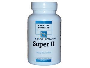 Harmony Formulas - Super II - Unclog Your Colon - Professional Strength -150 Tablets Harmony Formulas - Super II - Unclog Your Colon - Professional Strength -150 Tablets