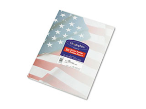 Design Paper, 24 Lbs., Flag, 8-1/2 X 11, Blue/Red/White, 100/Pack Design Paper, 24 Lbs., Flag, 8-1/2 X 11, Blue/Red/White, 100/Pack