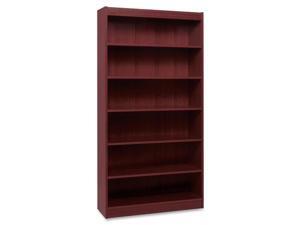 7 Shelf Panel Bookcase 36"Wx12"Dx84"H Mahogany 7 Shelf Panel Bookcase 36"Wx12"Dx84"H Mahogany
