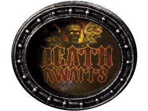 Large Lenticular 3D Enter Death Awaits Changing Sign Large Lenticular 3D Enter Death Awaits Changing Sign