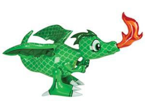 Green Fire Breathing 30" Inflatable Dragon Toy Knight Viking Party Decoration Green Fire Breathing 30" Inflatable Dragon Toy Knight Viking Party Decoration