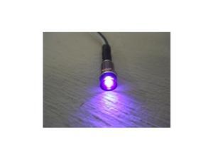 (2) Mini Purple LED Dash Accent Indicator Lights / 1/4" Diameter/Set of 2 Lights (2) Mini Purple LED Dash Accent Indicator Lights / 1/4" Diameter/Set of 2 Lights