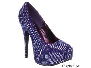 Bordello Women's 'Teeze-06R' Rhinestone Platform Pumps Bordello Women's 'Teeze-06R' Rhinestone Platform Pumps