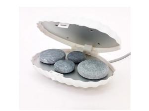 Royal Massage Clamshell Hot Stone Heater w/4 Hot Rocks Royal Massage Clamshell Hot Stone Heater w/4 Hot Rocks